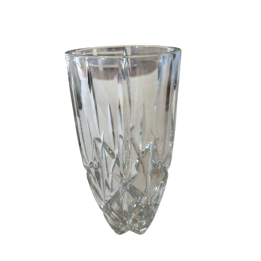 Gorham Lady Anne 10” Full Lead Crystal Vase Heavy Made in Germany